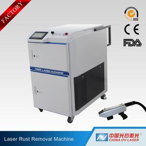 Machine de dérouillage au laser à huile d'oxyde de nettoyage au laser à <span class=keywords><strong>fibre</strong></span> IPG pour le nettoyage du bois - Product Image 3