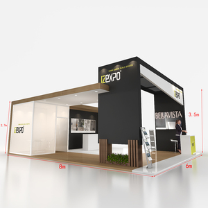 Stand Espositivo Personalizzato in Legno Riciclato, Stand Personalizzati per Cucina e Bagno - Product Image 2