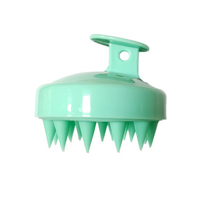 <span class=keywords><strong>Brosse</strong></span> en Silicone pour Shampooing et Massage Capillaire, Soin du Cuir Chevelu, Nettoyage de la Tête, Peigne de Douche, <span class=keywords><strong>Brosse</strong></span> Corporelle Ronde Portable - Product Image 5