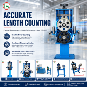 New <strong>Cable</strong> Manufacturing Equipment Rope Wire Length Meter Counter Measured Length <strong>Cable</strong> and <strong>Cable</strong> Length Measuring Device - Product Image 6
