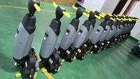 Mesin Pembersih Lantai Keramik Rumah Tangga Efisiensi Tinggi, Pengering Pemoles, Mini, Elektrik, dan Dapat Digerakkan Sendiri