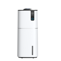 ANTOP HEPA Pembersih Udara Portabel Elektrik dengan WiFi, Operasi Senyap, Aromaterapi, Pelembap Udara, Colokan EU, Bahan Plastik
