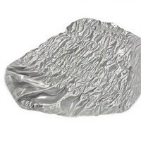 Matelas de cercueil en satin taffetas blanc de style européen, doublure de couvercle et de fond de cercueil, textile de marque élégant pour adultes, fabriqué en Chine