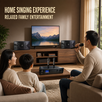 Système audio pour la maison NEARSTAR, ensemble de karaoké OK450 avec enceintes DSP300, amplificateur tout-en-un, système sonore pour salon