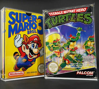 Super Accessoires : Étui de Présentation Moderne en Acrylique Écologique pour Disques de Jeux Vidéo et Consoles