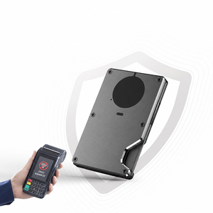 Localizador de Fibra de Carbono y Aluminio con Bloqueo RFID OEM ODM para Viajes de Negocios, Cartera Inteligente - Product Image 1
