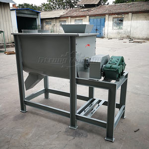 Mezcladores de alimentación Horizontal para ganado de 1 tonelada a la venta, mezclador de alimentación de ovejas y vacas de cinta eléctrica, máquina mezcladora de alimentación Horizontal para aves de corral - Product Image 4
