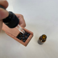 Aromathérapie Boîte Expansion Encens Hêtre Lava Rocks Rafraîchisseur De Voiture Diffuseur D'huiles Essentielles