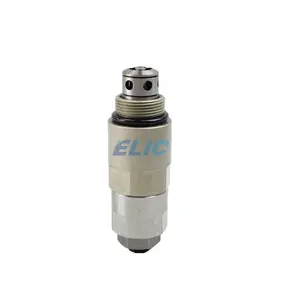 ELIC SK120-5 SK200-5 Main Control Relief Valve YN22V00002F1 YN22V00002F2 YN22V00002F3 YN22V00002F4 YN22V00002F5 for Kobelco