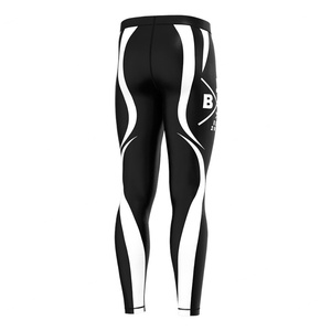 กางเกงรัดรูปผู้ชายสำหรับกีฬาประสิทธิภาพสูง ผ้าแห้งเร็ว ระบายอากาศได้ดี เหมาะสำหรับการฝึก MMA การต่อสู้ การตี และฟิตเนส - Product Image 2