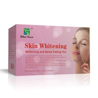 Teh Herbal Penunjang Kecantikan Kulit 2.5g*20 Sachet Label Pribadi Kustom, Campuran Herbal Alami, Pasokan Pabrik, OEM ODM*