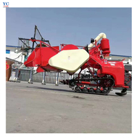 Moissonneuse-batteuse automotrice intégrée pour le blé, le riz et le maïs, avec moteur, haute productivité