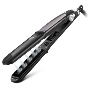 Lisseur de <span class=keywords><strong>cheveux</strong></span> professionnel Nano, lisseur de <span class=keywords><strong>cheveux</strong></span> lisses et bouclés, lisseur automatique à vapeur pour salon de coiffure à domicile - Product Image 2