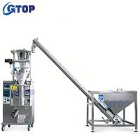 Ligne de production semi-automatique de poudre de farine, d'amidon et de poivre, machine de conditionnement et de remplissage quantitatif de poudre