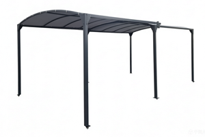 Tente de stationnement mobile pour jardin et terrasse extérieure, auvent de stationnement 10x20 pieds, pergola <span class=keywords><strong>en</strong></span> acier pour <span class=keywords><strong>voitures</strong></span> - Product Image 3