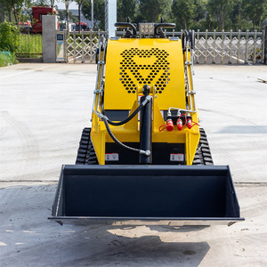 0-6km/H Mini kecepatan cepat pemuat depan Loader Ht360 multi-fungsional Crawler dilacak selip Steer Loader - Product Image 6