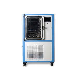 เครื่องอบแห้งด้วยการแช่แข็งของต่อมแบบแช่แข็ง0.3 ² ดินทดลองไนโตรเจนเหลวอุปกรณ์อบแห้ง - Product Image 4