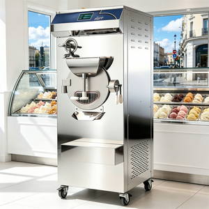 Nouvelle Machine Commerciale Industrielle 60L/H pour la Fabrication de Gelato, de Crème Glacée Dure et de Yaourt, avec Stérilisateur Intégré et Congélateur par Lots - Product Image 1