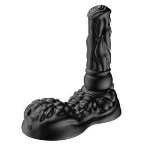 Vibrador Dildo de Control Remoto con Movimiento de Empuje, Diseño de Caballo Monstruo de Fantasía, para Estimulación del Punto G, Clítoris y Anal en Mujeres - Product Image 6
