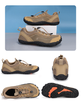 Chaussures aquatiques à séchage rapide, antidérapantes, légères, à bout fermé, style pieds nus, baskets d'été pour l'extérieur, flexibles, en stock