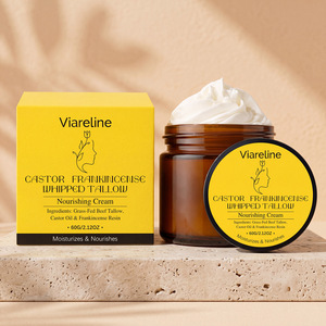 Viareline CASTOR FRANKINCENSE WHIPPED TALLOW <span class=keywords><strong>Crema</strong></span> Nutritiva Ingredientes: Sebo de Res Alimentada con Pasto, Aceite de Ricino y Resina de Incienso - Product Image 5