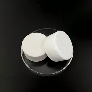 Comprimés de dioxyde de <span class=keywords><strong>chlore</strong></span> 100g pour le traitement de l'eau des piscines, comprimés effervescents désinfectants ClO2, vente en gros fabricant - Product Image 1