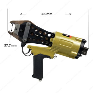 Pistola Pneumatica per Anelli a C, Utensile per Chiodatura di Reti Metalliche, Pinza ad Aria per Connessioni e Legature - Product Image 5