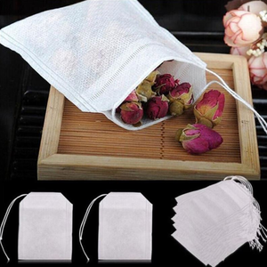 Wholesale <b>small</b> cheap custom oem high-quality <b>drawstring</b> non-woven slag separation tea <b>bags</b> - Product Image 6