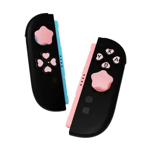 ชุดฝาครอบปุ่ม D-pad ซิลิโคนนุ่มน่ารัก สำหรับจอยสติ๊ก 2 Star Ns2 พร้อมสติ๊กเกอร์ปุ่ม Abxy และปลอกจับนิ้วหัวแม่มือ Switch2 - Product Image 3