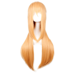 La perruque de cosplay principale de Saint Da de Sword Art Online, Asuna <span class=keywords><strong>Yuki</strong></span>, Asuka, et la perruque anime brun doré clair - Product Image 2