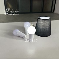 Bombilla LED Mini Base E12 de 5w Recargable por USB de Alto Lumen para Candelabro, Gran Venta
