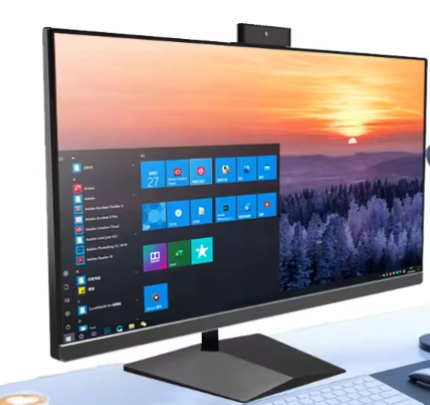 Factory OEM 1920*1080 IPS FHD Screen 23.8 Inch 8GB DDR4 RAM SSD 128GB-1TB Intel Core I5 8400 All in One Computer