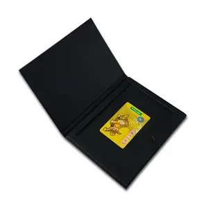 नई कस्टम लोगो वीआईपी सदस्यता कार्ड प्रीमियम फ्लिप गत्ता पैकेजिंग उपहार बॉक्स