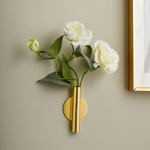 Sáng Tạo Tường Treo Bình Kim Loại Hoa <span class=keywords><strong>Container</strong></span> Thời Trang Chậu Hoa Trang Trí Đám Cưới Đơn Giản Trang Trí Nội Thất Phòng Khách Đồ Trang Trí - Product Image 3