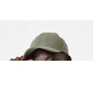 Wholesale Custom Logo Olive Green 6-Panel <b>Baseball</b> <b>Cap</b> Unisex Fitted Cotton Twill Casual Hat Solid Color Adult <b>Baseball</b> <b>Caps</b> - Product Image 6