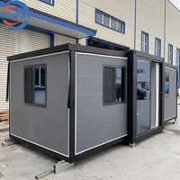 Villas pliables WinFair préfabriquées de 10 pieds, conteneurs extensibles Maroc, mini-maisons modulaires, design moderne et luxueux