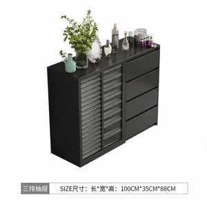 Modern Simple Custom Retail <b>Wall</b> Shelving Racks Cosmetics Beauty Product Display Cabinet with Lowest Price for <b>Nail</b> Salon - Product Image 2