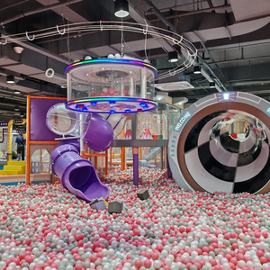 Juegos de Juego Interior Personalizados de Alta Calidad con Estructura de Acero y Paneles Interactivos para Escalar para Niños - Product Image 3