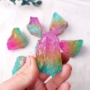 Toptan doğal kristal el sanatları <span class=keywords><strong>Aura</strong></span> ham temizle kuvars kaya kuvars şifa için kaba taşlar şifa dekorasyon - Product Image 3