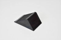 Cale-roues triangulaire antidérapant portable YUYUE ZTQ-001 pour camions et automobiles - Plaque inclinée et butée de stationnement pour trottoirs