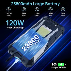 สมาร์ทโฟนรุ่น 8849 Tank 3 5G ทนทาน แบตเตอรี่ 23800mAh หน้าจอ 6.79 นิ้ว ระบบปฏิบัติการ Android 15 โทรศัพท์สำหรับใช้งานกลางแจ้ง - Product Image 1