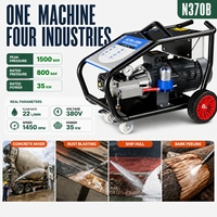 Nettoyeur haute pression industriel robuste pour le nettoyage de sites multiples, fermes, usines et ateliers