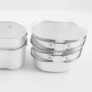 Fabricant directement ensemble de tasses en aluminium tasses en aluminium extérieur boîte à mess en aluminium pour la cuisine - Product Image 1