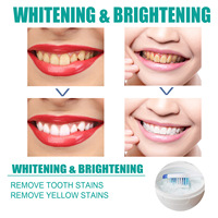 Venta al por mayor de hierbas naturales de 5 días de manchas de dientes blancos brillantes y polvo de dientes para eliminar el mal aliento