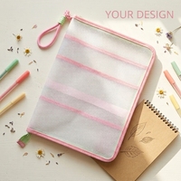 Bolsa de malla mate EVA con cremallera, paquete de almacenamiento para libros, organizador de manualidades, carpeta, archivador de documentos, soporte para viajes, bolsa de proyectos A4