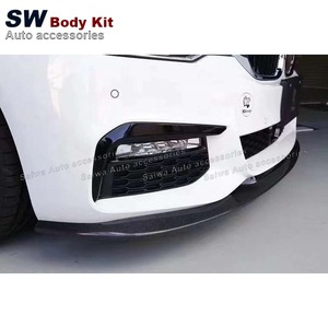 Labbro anteriore in fibra di carbonio per <span class=keywords><strong>BMW</strong></span> <span class=keywords><strong>serie</strong></span> <span class=keywords><strong>5</strong></span> G30 G38 LCI 2017-2020 upgrade paraurti anteriore Splitter rivestimento diffusore labbro - Product Image 4