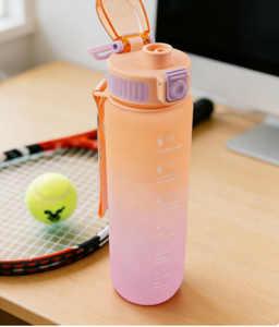2026 Marketing Promotion Gift Item Multiple ColorsTime Marker Logo Custom Tritan Plastic <b>Drinking</b> Water <b>Bottle</b> for Sports - Product Image 2