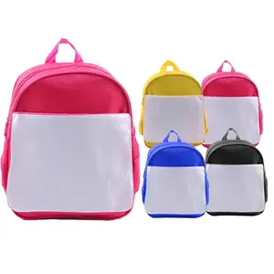 2024 사용자 정의 로고 학교 가방 옥스포드 어린이 책 가방 다채로운 어린이 학교 가방 승화 빈 폴리 에스터 배낭