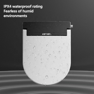Интеллектуальное умное сиденье для унитаза с радиолокационным датчиком IPX4 водонепроницаемый самоочищающийся Электрический Открытый Чехол для унитаза с дистанционным управлением - Product Image 6
