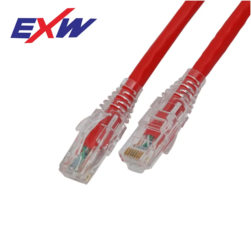 สายแพทช์ไฟฟ้าพีวีซี Cat6 RJ45อีเธอร์เน็ตสายแพทช์ CAT6 7 UTP สาย CAT6 Cat6A เครือข่ายแบบบาง